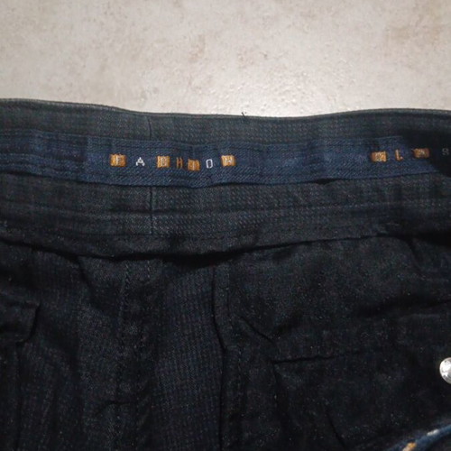 Men's black jean pants size L like new