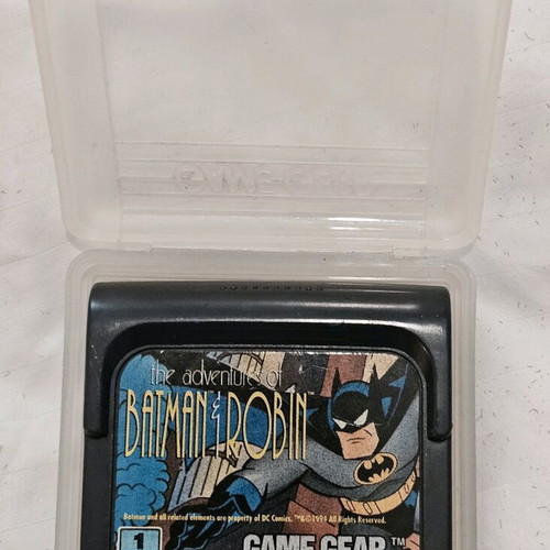 The Adventures of Batman & Robin game for Sega Game Gear like new