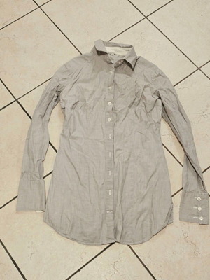 Stradivarius shirt, grey, sizes S and M