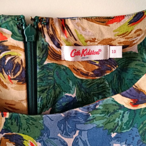 Cath Kidston dress printed cotton in very good condition size M