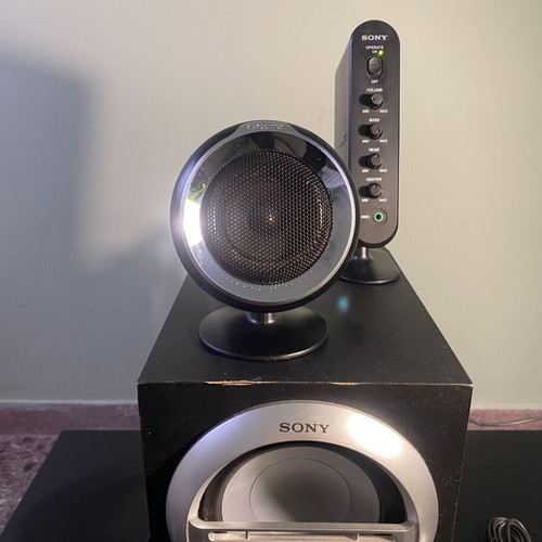 Sony sound system used with minor jack port damage