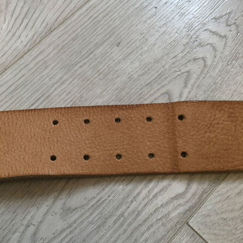 Ermanno Scervino leather belt like new, brown, size 70