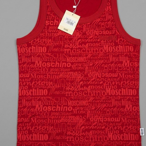 Moschino sleeveless authentic new with tags red size M