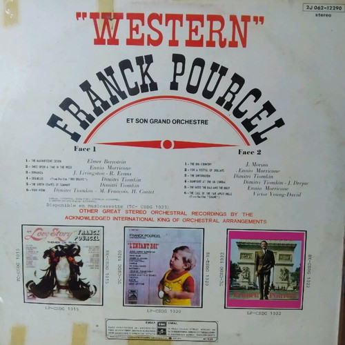 Franck Pourcel Western record like new, classical music