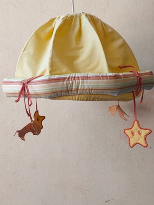Children's ceiling light fabric like new