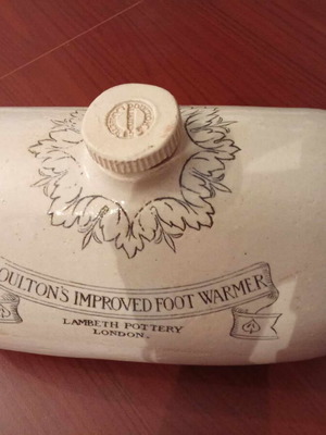 HEATING PORCELAIN FROM 1900-UNIQUE-