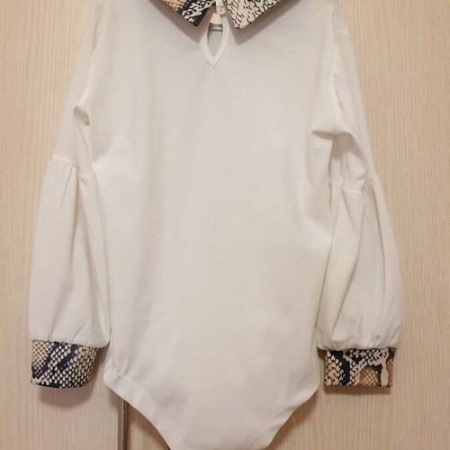 Body suit set with shorts and bag for 8-year-old girls