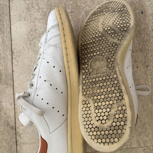 Adidas Stan Smith sneakers used, white size 42 unisex