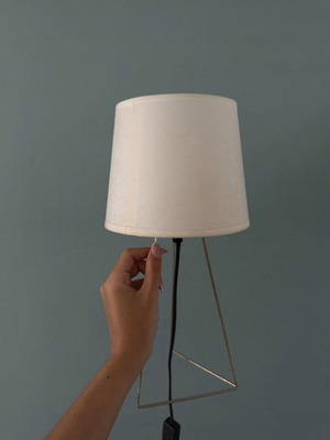 Sinsay table lamp with gold base