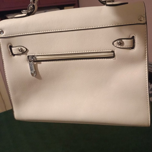 Summer shoulder bag white, new