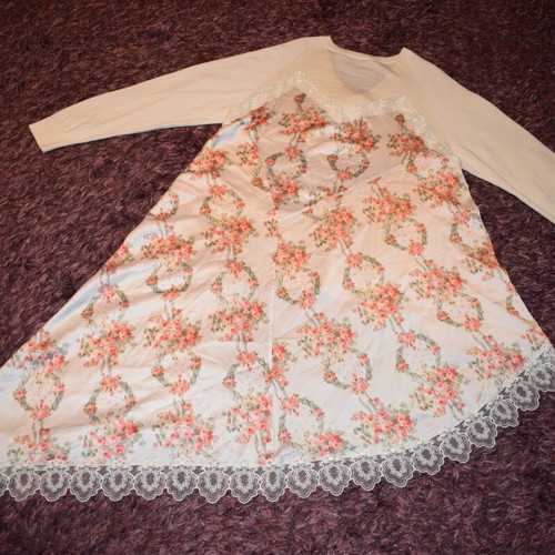 Simone Rocha top asymmetrical, like new, silk/wool, size M