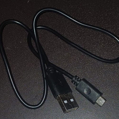USB-A to Micro-USB cable black for charging and data