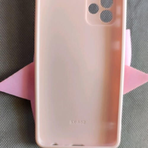 Samsung A52S 5G phone case pink bow like new