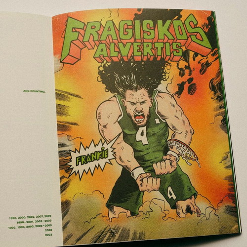 Panathinaikos Basketball Book Collectible Edition new