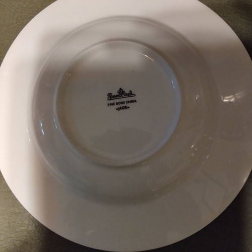 Rosenthal Jade Weiss round soup plate like new, white bone china