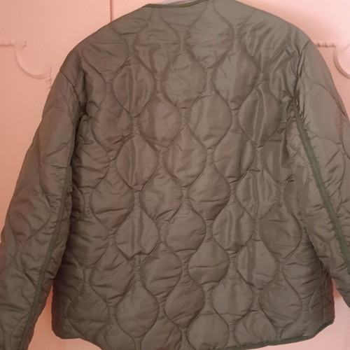 Khaki jacket like new, size Large