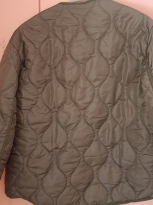 Khaki jacket like new, size Large