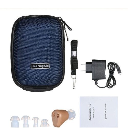 Axon K-88 Rechargeable Hearing Aid with Noise Filter