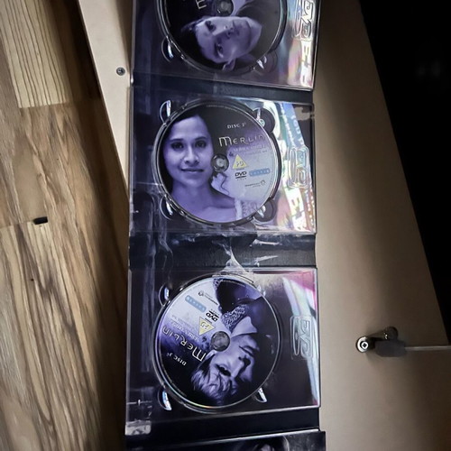 Merlin Boxset DVD Season 3 like new, personally autographed by main cast