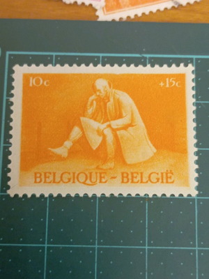 Γραμματόσημα Βελγίου 1945 σαν καινούργια, Charity stamps