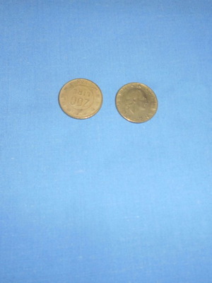 Italian coins used, pack of 2, 1978