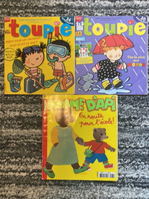 French children's magazines used for ages 3-7