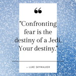 Star Wars quote poster