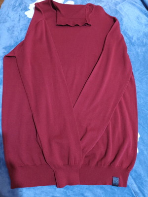 Broker's men's red turtleneck sweater new XL