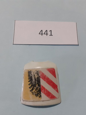 Playmobil Nuremberg Shield 441 used, sticker wear