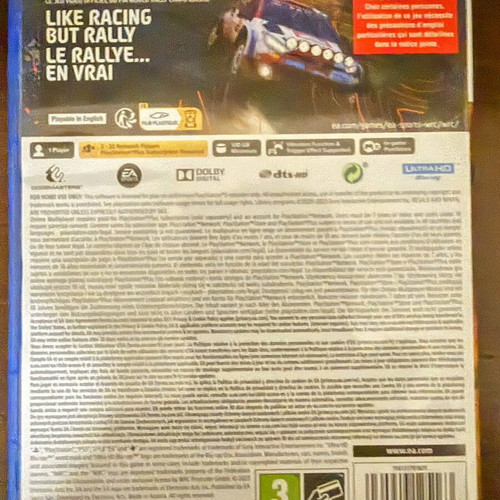 EA Sports WRC PS5 game like new