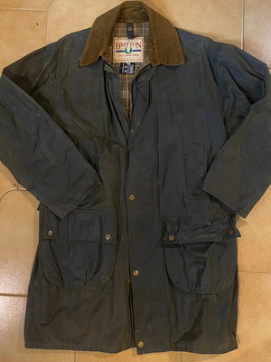 Britton by Belstaff long jacket like new, green, size M