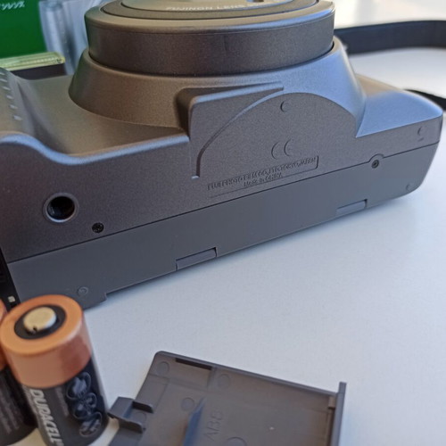 Fujifilm Instax 500AF camera used with autofocus lens