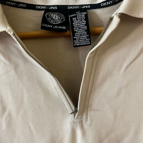 DKNY Jeans blouse used, size M, beige