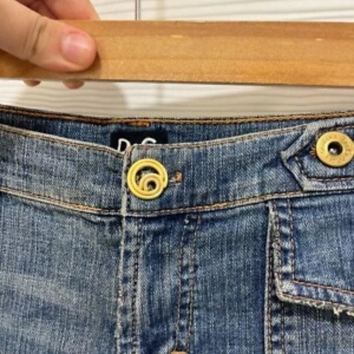 Dolce & Gabbana Jeans used, contrast stitching, size 26/40, low rise Y2k