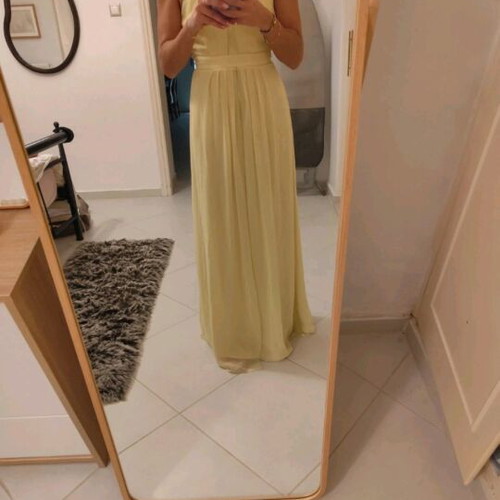 BSB maxi dress like new, size 38, yellow