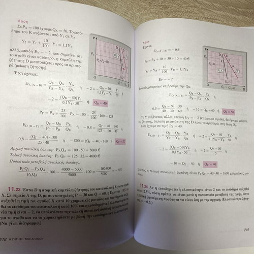 Principles of Economic Theory textbook used, 3rd grade high school, Savvalas