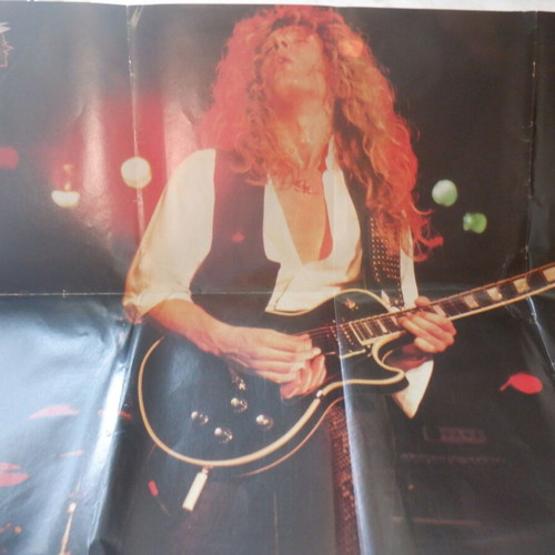 Michael Schenker John Sykes French poster like new, large color