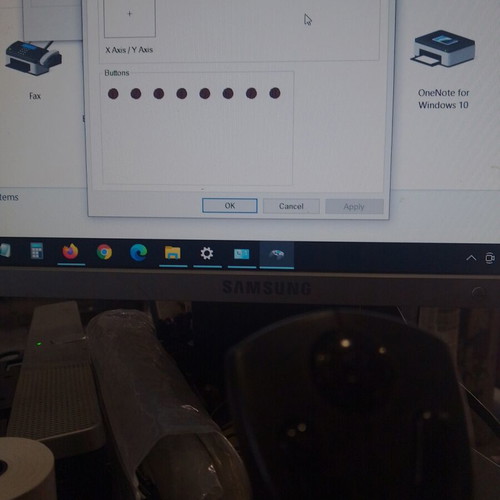 Microsoft Sidewinder Joystick USB used, tested and fully functional