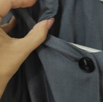 Women's dark gray suit with shorts small like new