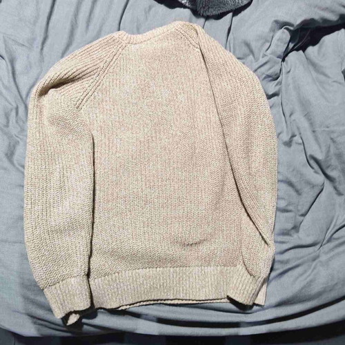 Jack & Jones men's sweater size large like new, beige