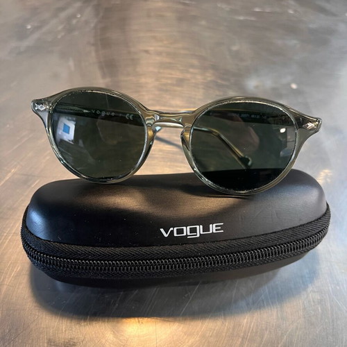 Vogue VO5327S 282071 sunglasses like new, transparent grey and dark green