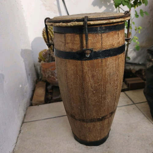 Atabaque used Brazilian percussion instrument size Rumpi