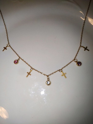 Stainless steel handmade necklace that does not tarnish new