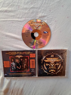 Bonfire Fire Works CD μεταχειρισμένο, metal, Germany 1991