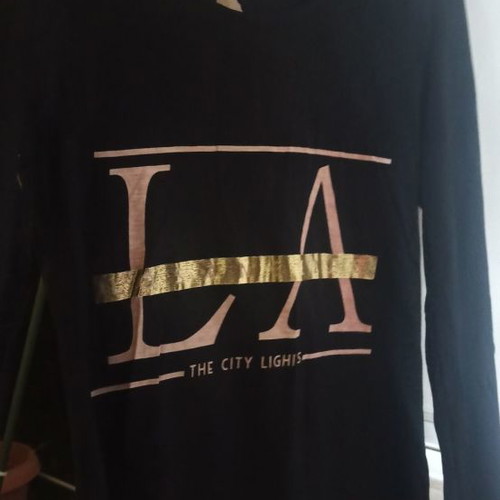Dynafit women's blouse used, size M, black with pink print and lace