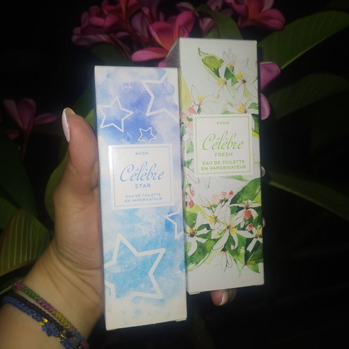 Avon Celebre Star 50ml and Celebre Fresh 50ml perfumes new in box