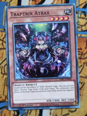 Traptrix Atrax Effect Monster κάρτα σαν καινούργιο