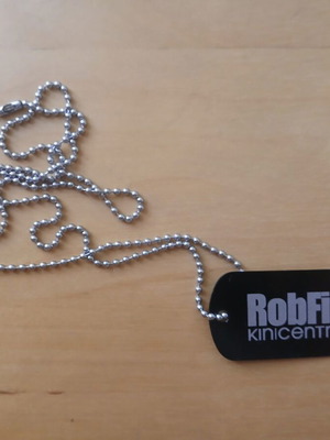 Plaque necklace from Canada used, promotional