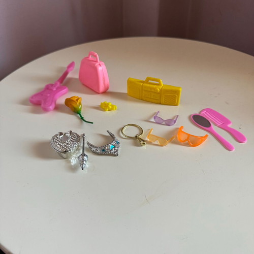 Barbie accessories pack of 14 pieces