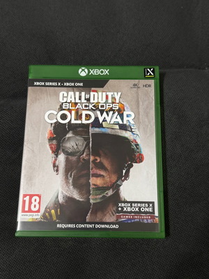 Call of Duty Cold War Xbox Series X/S like new